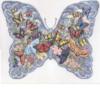 Схема вышивки «Бабочки DIMENSHIOS»