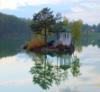 Отражение в озере: оригинал