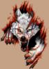 Схема вышивки «Волчья ярость»