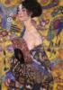 G. Klimt - Frau mit Faecher: оригинал