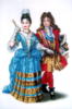 Схема вышивки «Дама и ковалер»