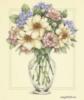 Схема вышивки «"Цветы в высокой вазе"»