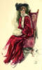 Схема вышивки «Портрет дамы 36»