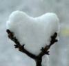Схема вышивки «Снег в виде сердечка»