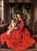 Схема вышивки «Мария с младенцем и книгой»