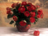 Красные розы в вазе...: оригинал