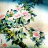 Цветы и птицы-китайская живопис: оригинал