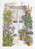 Схема вышивки «Дверь в сад»