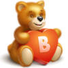 Медвежонок с сердечком: оригинал