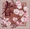 Схема вышивки «Сакура цветет»