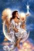 Схема вышивки «Ангел небесный»