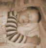 Схема вышивки «Спящий малыш2»