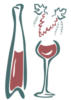 Схема вышивки «Вино»