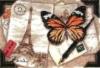 Схема вышивки «Письмо из Парижа»