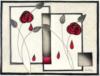 Схема вышивки «Абстракция с розами»