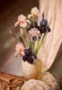 Схема вышивки «Цветы в вазе на столе»