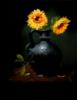 Схема вышивки «Two Sunflowers in a Vase»