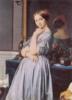 Схема вышивки «Портрет Луизы д`Оссонвиль»