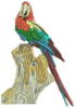 Схема вышивки «Parrot»