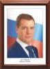 Схема вышивки «Президент Медведев 2»