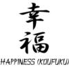Иероглиф "Счастье": оригинал
