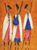 Схема вышивки «Africa - Massai»
