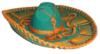 Схема вышивки «Mexican Sombrero»