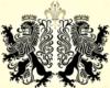 Схема вышивки «Львы - гербовый символ»