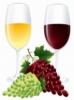 Схема вышивки «Вино и виноград удлиненный»