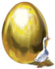 Схема вышивки «Goose with Golden Egg»