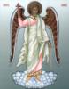 Схема вышивки «Ангел хранитель »