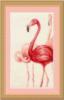 Схема вышивки «Розовые фламинго, 1»