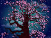 Схема вышивки «Дерево цветущее»