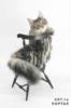 Схема вышивки «Кот на стульчике»