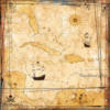 Схема вышивки «Подушкa-Treasure Map»