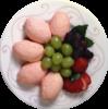 Схема вышивки «Мороженное в фруктами»