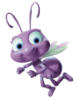 Схема вышивки «Фиолетовая пчелка»