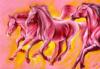 Схема вышивки «Огненные кони»