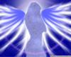 Схема вышивки «Голубой ангел»
