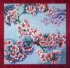 Схема вышивки «Подушка цветущая сакура»