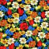 Схема вышивки «Подушка Луговые цветы»