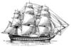 Схема вышивки «Кораблик»