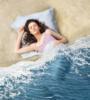 Схема вышивки «Сон у моря»