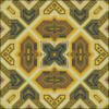 Схема вышивки «В  желто-коричневых тонах»