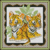 Схема вышивки «Тигрята»