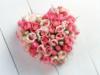 Схема вышивки «Сердечко из роз»