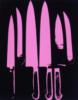 Схема вышивки «Andy Warhol - Knives»