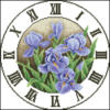 Часы " цветы ": оригинал