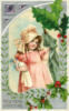 Схема вышивки «Девочка с куклой»