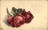 Схема вышивки «Бордовые розы»